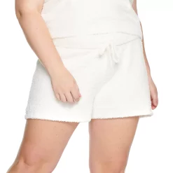 Plus Size Sonoma Goods For Life® x Denise Bidot Shorts -StyleUp Sales Store 5181788 Ivory