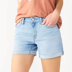 Women's Sonoma Goods For Life® High-Waist 5" Jean Shorts 23 Women's Sonoma Goods For Life® High-Waist 5" Jean Shorts -StyleUp Sales Store 5218635 Orchard