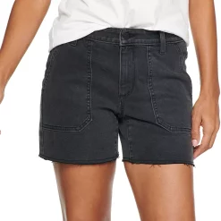 Women's Sonoma Goods For Life® High-Waist 5" Jean Shorts 18 Women's Sonoma Goods For Life® High-Waist 5" Jean Shorts -StyleUp Sales Store 5218635 Silva