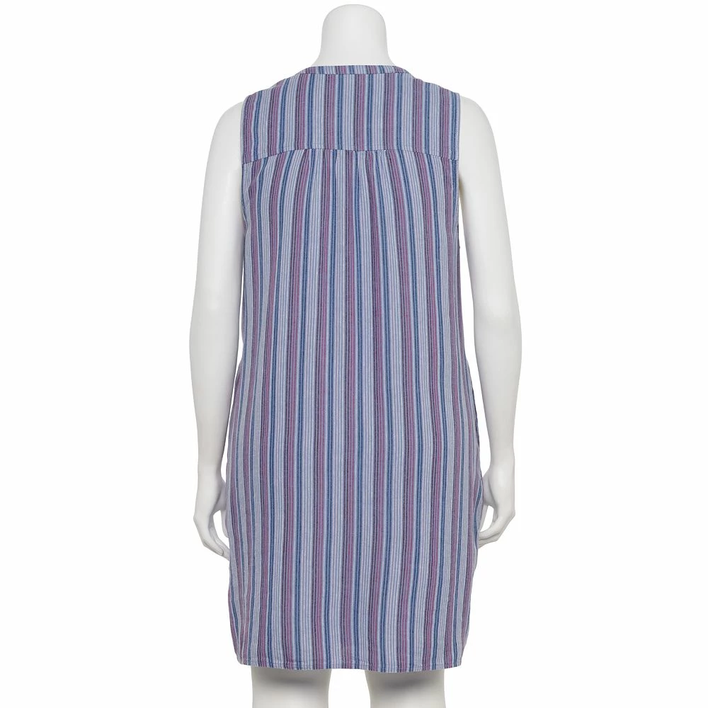 Plus Size Sonoma Goods For Life® Pintuck Linen-Blend Dress 11 Plus Size Sonoma Goods For Life® Pintuck Linen-Blend Dress - Image 9