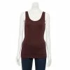 Women's Sonoma Goods For Life® Layering Tank -StyleUp Sales Store 5226500 Percy Plum