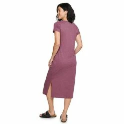 Women's Sonoma Goods For Life® Knit Midi T-Shirt Dress -StyleUp Sales Store 5236607 ALT