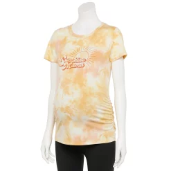 Maternity Sonoma Goods For Life® Fitted Crewneck Graphic Tee -StyleUp Sales Store 5237042 Sunshine Mama