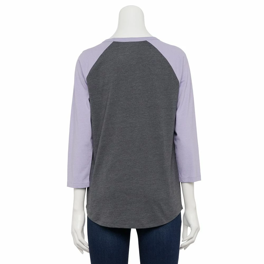 Women's Sonoma Goods For Life® Three Quarter Sleeve Baseball Graphic Tee 13 Women's Sonoma Goods For Life® Three Quarter Sleeve Baseball Graphic Tee - Image 11