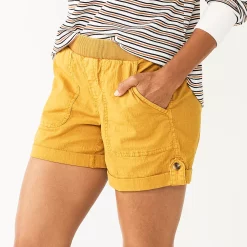 Women's Sonoma Goods For Life® Easy Pull-On 5" Utility Shorts 24 Women's Sonoma Goods For Life® Easy Pull-On 5" Utility Shorts -StyleUp Sales Store 5243307 Ginger