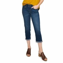 Women's Sonoma Goods For Life® Mid-Rise Capri Jeans -StyleUp Sales Store 5243959 Eastin