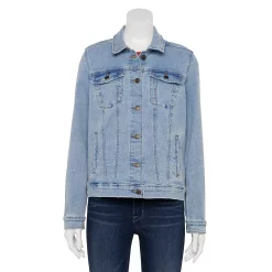 Petite Sonoma Goods For Life® Jean Jacket -StyleUp Sales Store 5245182 Super Light Wash