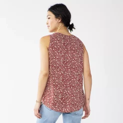 Women's Sonoma Goods For Life® V-Neck Tank -StyleUp Sales Store 5297402 ALT