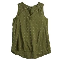 Women's Sonoma Goods For Life® V-Neck Tank -StyleUp Sales Store 5297402 ALT5