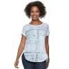 Women's Sonoma Goods For Life® Supersoft Dolman Tunic -StyleUp Sales Store 5499245 Blue Stripe