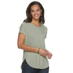 Women's Sonoma Goods For Life® Supersoft Dolman Tunic -StyleUp Sales Store 5499245 Green Gray