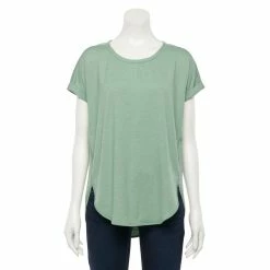 Women's Sonoma Goods For Life® Supersoft Dolman Tunic -StyleUp Sales Store 5499245 Moxie Green