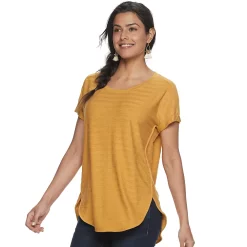 Women's Sonoma Goods For Life® Supersoft Dolman Tunic -StyleUp Sales Store 5499245 Mustard