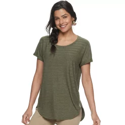 Women's Sonoma Goods For Life® Supersoft Dolman Tunic -StyleUp Sales Store 5499245 Olive