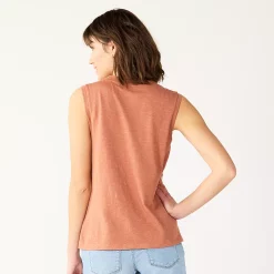 Women's Sonoma Goods For Life® Muscle Graphic Tank -StyleUp Sales Store 5504455 ALT