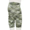 Maternity Sonoma Goods For Life® Over-The-Belly Bike Shorts -StyleUp Sales Store 5546801 Camo