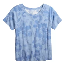 Women's Sonoma Goods For Life® Essential Short Sleeve Pajama Top -StyleUp Sales Store 5553510 ALT5