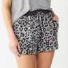Women's Sonoma Goods For Life® Essential Pajama Shorts -StyleUp Sales Store 5553528 Animal