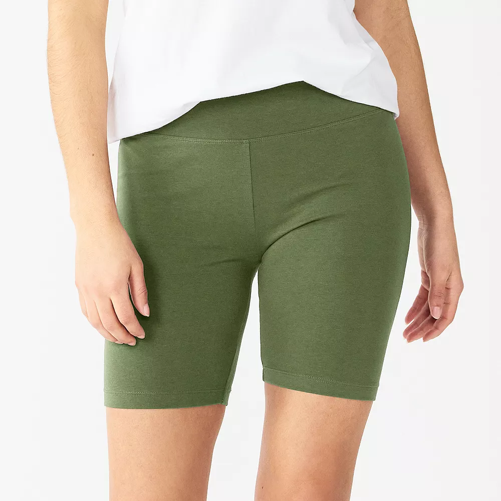 Petite Sonoma Goods For Life® High-Waisted Bike Shorts 3 Petite Sonoma Goods For Life® High-Waisted Bike Shorts