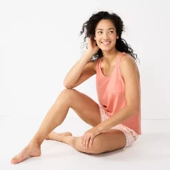 Women's Sonoma Goods For Life® Essential Pajama Shorts -StyleUp Sales Store 5558710 ALT4