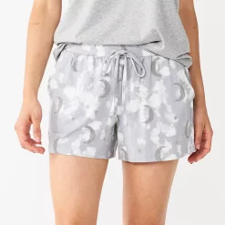 Women's Sonoma Goods For Life® Essential Pajama Shorts -StyleUp Sales Store 5558710 Gray Moon