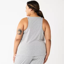 Plus Size Sonoma Goods For Life® Essential Pajama Tank Top -StyleUp Sales Store 5558714 ALT