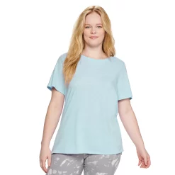 Petite Plus Size Sonoma Goods For Life® Crewneck Tee -StyleUp Sales Store 5572597 Light Blue
