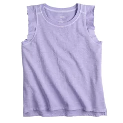 Women's Sonoma Goods For Life® French Terry Flutter-Sleeve Top -StyleUp Sales Store 5576747 ALT5