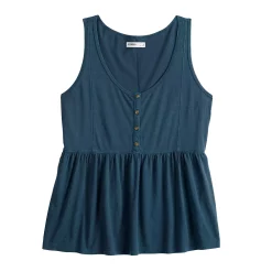 Women's Sonoma Goods For Life® Button Utility Tank -StyleUp Sales Store 5583719 ALT5