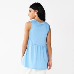 Maternity Sonoma Goods For Life® Swing Babydoll Top -StyleUp Sales Store 5587792 ALT