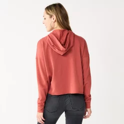 Women's Sonoma Goods For Life® Cozy Relaxed Hoodie 12 Women's Sonoma Goods For Life® Cozy Relaxed Hoodie -StyleUp Sales Store 5589293 ALT