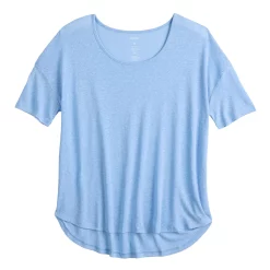 Women's Sonoma Goods For Life® Relaxed Scoopneck Tee -StyleUp Sales Store 5596588 ALT5