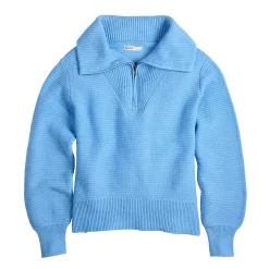 Women's Sonoma Goods For Life® Cozy Quarter-Zip Sweater -StyleUp Sales Store 5597622 ALT5