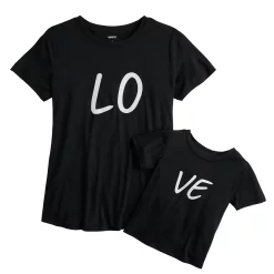 Maternity Sonoma Goods For Life® Mommy & Me Graphic Tee Set -StyleUp Sales Store 5599953 Love