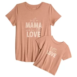 Maternity Sonoma Goods For Life® Mommy & Me Graphic Tee Set -StyleUp Sales Store 5599953 Mama Little Love