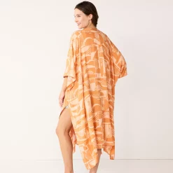 Women's Sonoma Goods For Life® Geo Tacked Ruana -StyleUp Sales Store 5614891 ALT