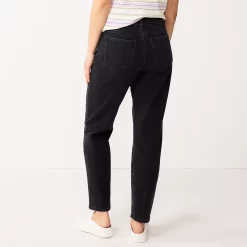 Women's Sonoma Goods For Life® Ultra High Rise Vintage-styled Straight-Leg Jeans -StyleUp Sales Store 5616387 ALT