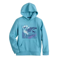 Kids 8-20 Sonoma Goods For Life® Supersoft Fleece Hoodie in Regular & Plus -StyleUp Sales Store 5636858 Blue Skate