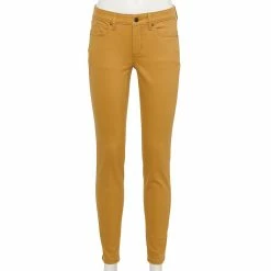 Women's Sonoma Goods For Life® Supersoft Stretch Midrise Skinny Jeans 17 Women's Sonoma Goods For Life® Supersoft Stretch Midrise Skinny Jeans -StyleUp Sales Store 5671206 Kings Camel