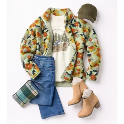 Women's Sonoma Goods For Life® Mockneck Waffle Top -StyleUp Sales Store 5672315 ALT2