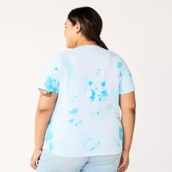 Plus Size Sonoma Goods For Life® Crewneck Patriotic Graphic Tee -StyleUp Sales Store 5672984 ALT