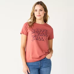 Women's Sonoma Goods For Life® Short Sleeve Graphic Tee 15 Women's Sonoma Goods For Life® Short Sleeve Graphic Tee -StyleUp Sales Store 5686029 Fall Yall