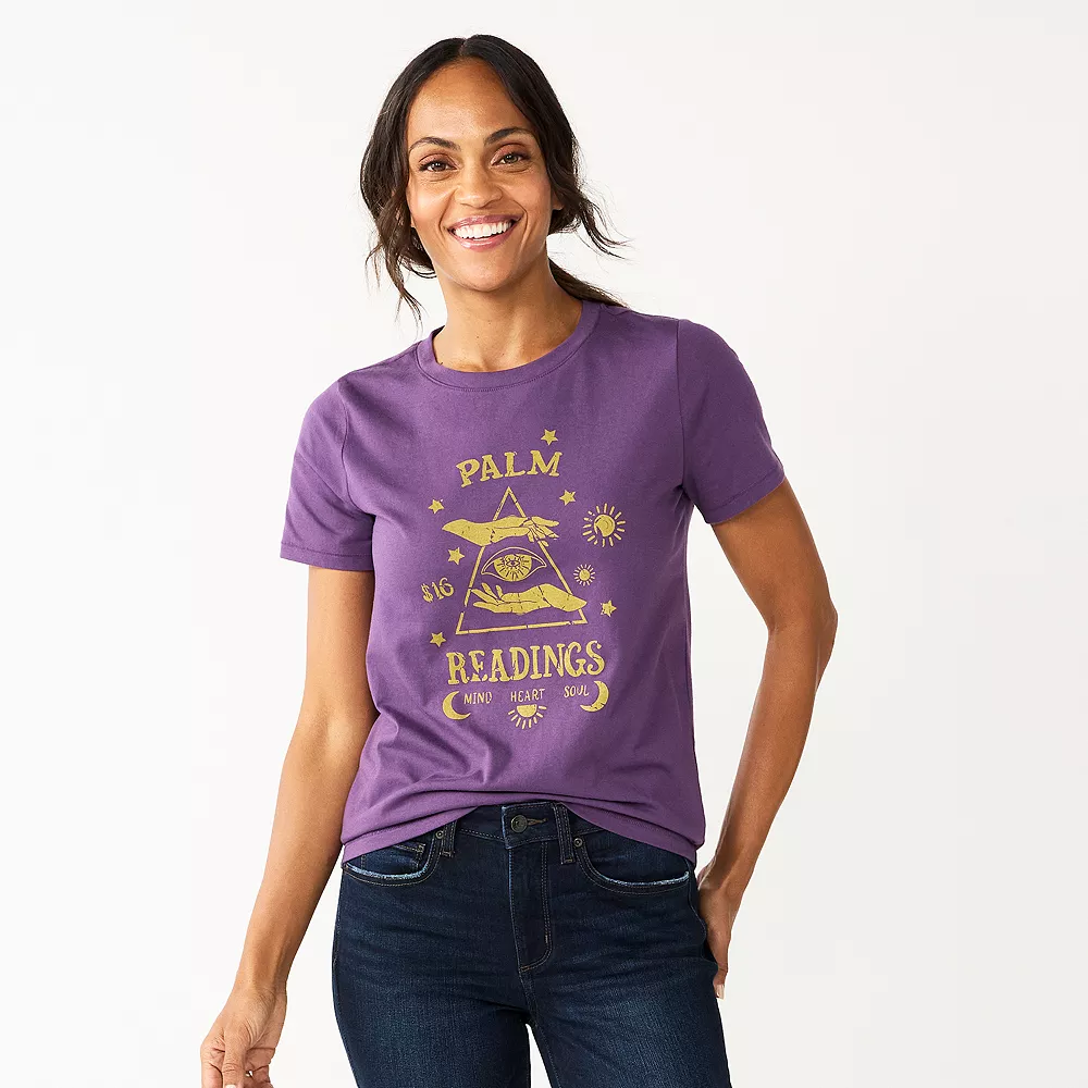 Women's Sonoma Goods For Life® Short Sleeve Graphic Tee 11 Women's Sonoma Goods For Life® Short Sleeve Graphic Tee - Image 9
