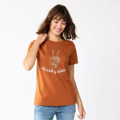 Women's Sonoma Goods For Life® Short Sleeve Graphic Tee 20 Women's Sonoma Goods For Life® Short Sleeve Graphic Tee -StyleUp Sales Store 5686029 Spooky Vibes