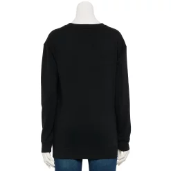 Maternity Sonoma Goods For Life® Drop Shoulder Fleece Graphic Sweatshirt -StyleUp Sales Store 5693441 ALT