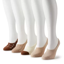 Women's Sonoma Goods For Life® Liner 5 Pack -StyleUp Sales Store 5743824 Brown Checkered