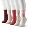 Sonoma Goods For Life® 5 Pack Stripes & Dot Crew Socks -StyleUp Sales Store 5743835