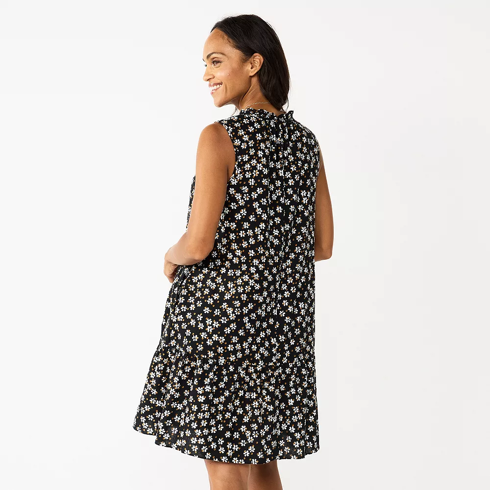 Women's Sonoma Goods For Life® Tiered Sleeveless Dress 9 Women's Sonoma Goods For Life® Tiered Sleeveless Dress - Image 7