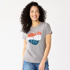 Women's Sonoma Goods For Life® Patriotic Graphic Tee -StyleUp Sales Store 5757625 Love Is All You Need