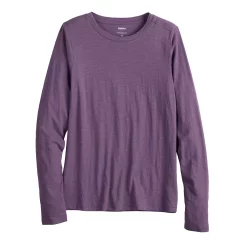 Women's Sonoma Goods For Life® Adaptive & Easy Dressing Everyday Long Sleeve Top 27 Women's Sonoma Goods For Life® Adaptive & Easy Dressing Everyday Long Sleeve Top -StyleUp Sales Store 5816132 Purple
